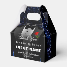Para Regalos Black Tuxedo Gracias | Caja de regalo