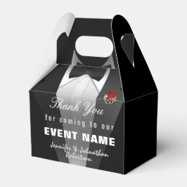 Para Regalos Black Tuxedo Gracias | Caja de regalo