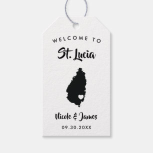 Para Regalos Boda de Santa Lucía: Etiquetas de la bolsa de bien