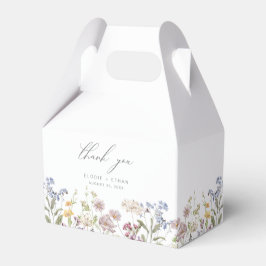 Para Regalos Boho Flor Boda Favor Caja Floral Verano