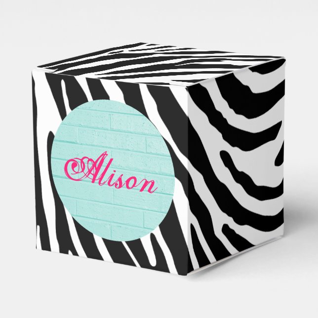 Para Regalos Bonito de personalizable Pequeña Caja de Favor (Costado Anverso)