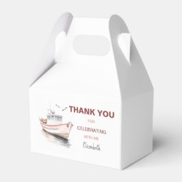 Para Regalos Bote editable Cumpleaños Caja Gable/ Caja Favorita