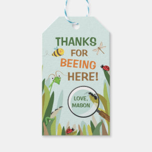Para Regalos Bug Gracias Por Favor Etiquetas Insectos Cumpleaño