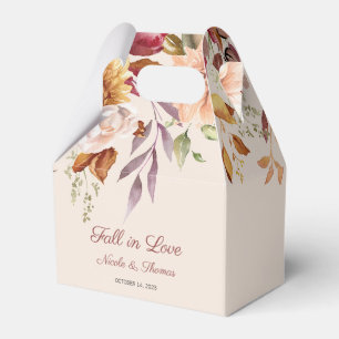 Para Regalos Caer en la caja de favores de la boda de amor, Bod