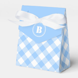 Para Regalos Caja a cuadros del favor del modelo de la guinga