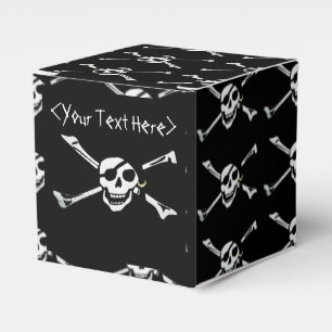 Para Regalos Caja alegre del favor del cubo del modelo del