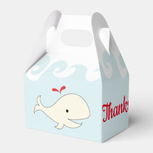 Para Regalos Caja Baby Shower Swimming Whale Gable Favorito