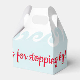 Para Regalos Caja Baby Shower Swimming Whale Gable Favorito