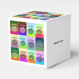 Para Regalos Caja coloreada Jongg del comodín del Mah
