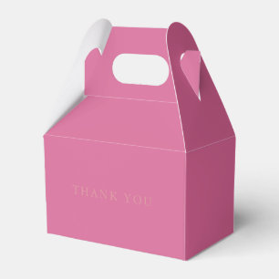 Para Regalos Caja de agradecimiento elegante de color malva