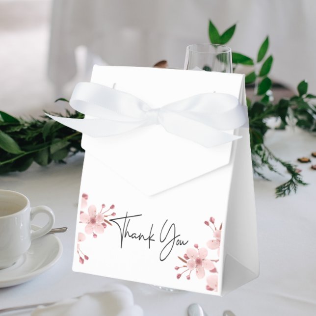 Para Regalos Caja de agradecimiento Floral Blush Pink (Subido por el creador)