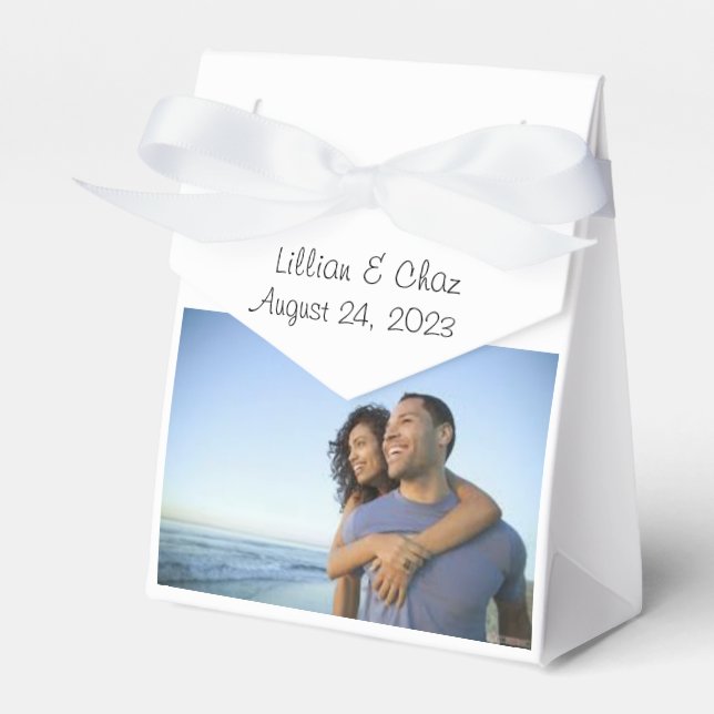 Para Regalos Caja de agradecimientos por la foto (Front Side)