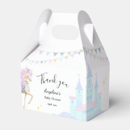 Para Regalos Caja de Baby Shower Favor de Unicorn.