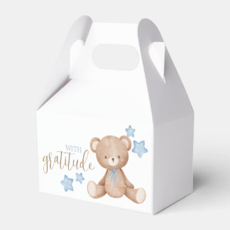 Para Regalos Caja de Baby Shower Party Favor - Tema del oso