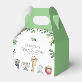 Para Regalos Caja de Baby Shower Wild One Safari Jungle