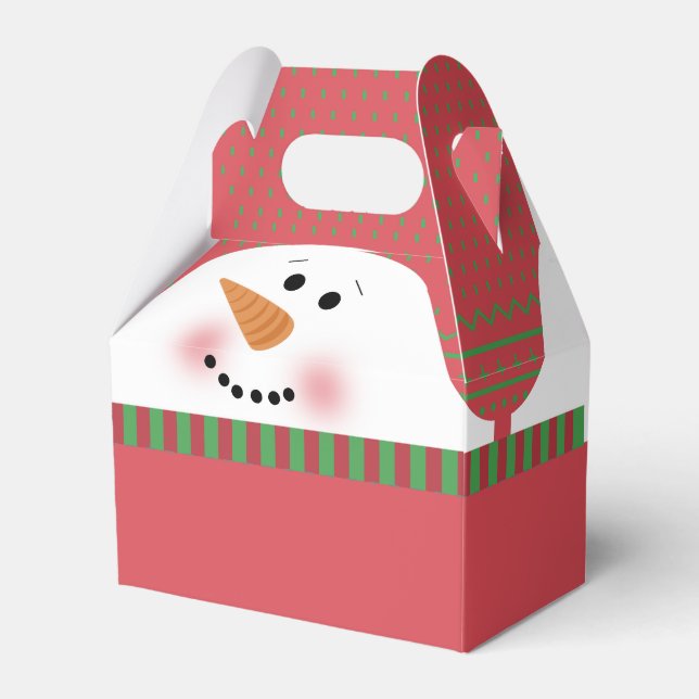 Para Regalos Caja de cambios de Snowman (Front Side)