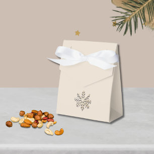 Para Regalos Caja de copas de copo de nieve con champán