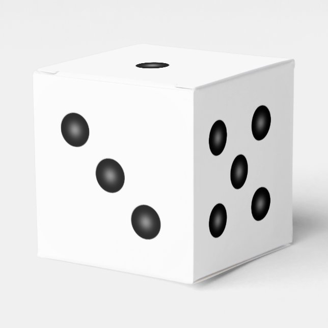 Para Regalos Caja de dados estándar (Costado Anverso)