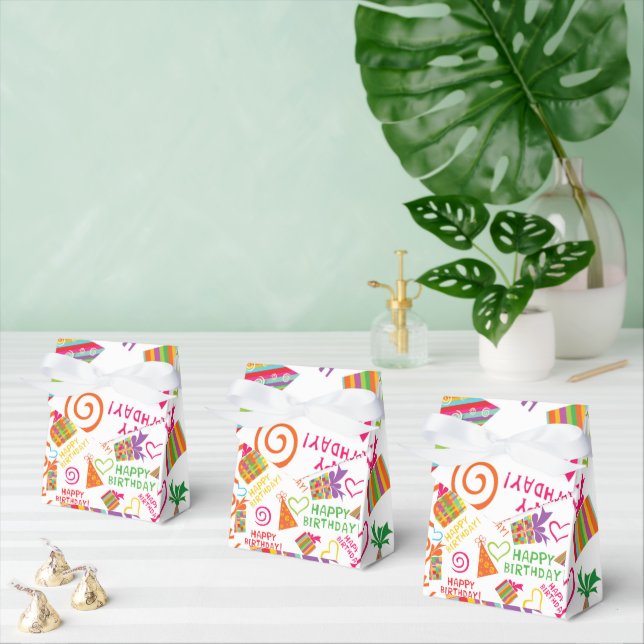 Para Regalos Caja de Favor (Múltiple)