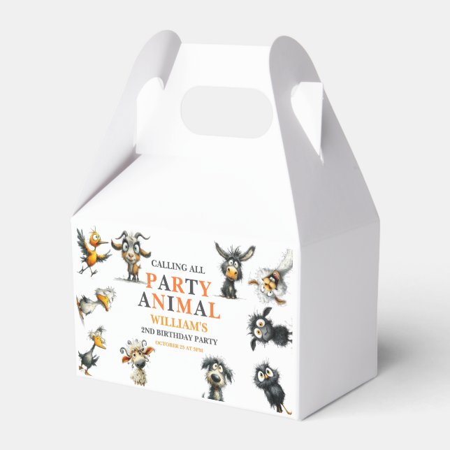 Para Regalos Caja de Favor (Front Side)