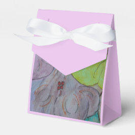 Para Regalos Caja de Favor Abstracto Floral de Verano