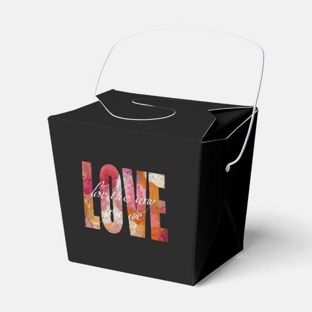 Para Regalos Caja de Favor Amor (Front Side)