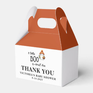 Para Regalos Caja de Favor Baby Shower de Little Boo de Hallowe