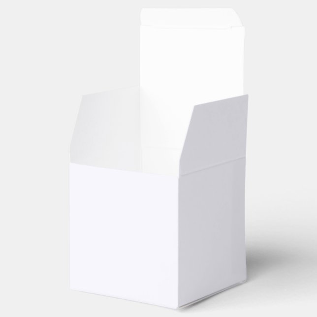 Para Regalos Caja de Favor Blanco Fantasma (Abierto)