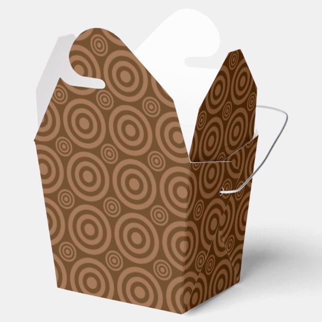 PARA REGALOS CAJA DE FAVOR BROWN-TAKE OUT (Abierto)