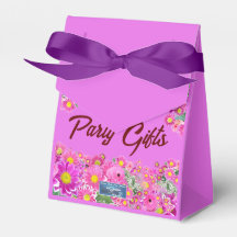 Caja de Favor Cinta (Mezcla de Flor Rosa) RFPMDesi