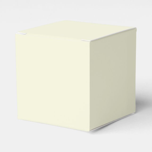 Para Regalos Caja de Favor Clásico Beige (Costado Anverso)