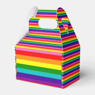 Para Regalos Caja de Favor con bandera gay LGBT arcoiris