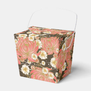 Para Regalos Caja de Favor con estilo de tela de kimono japones