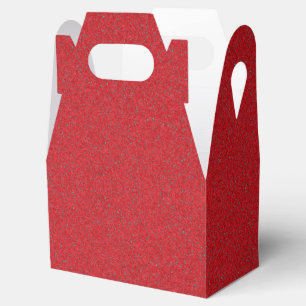 Para Regalos Caja de Favor con Techo a Dos Aguas Rojo Tomate qu