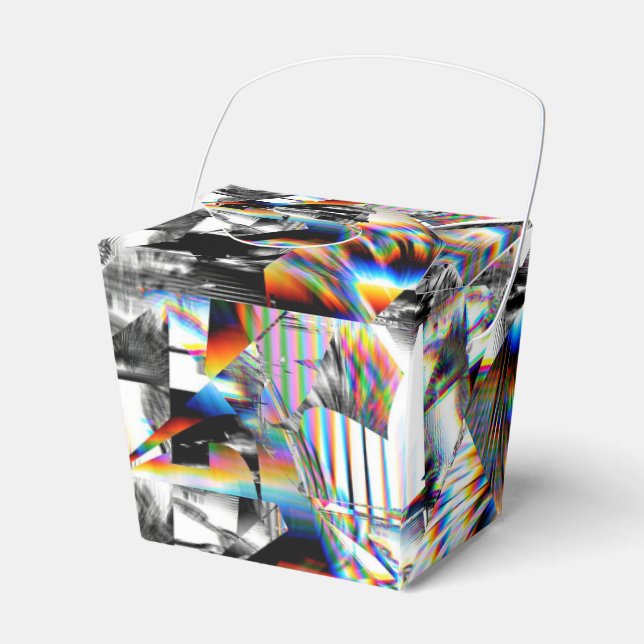 Para Regalos Caja de Favor de Ataque con Arcoiris (Front Side)