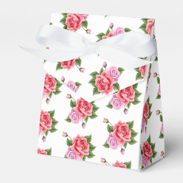 Para Regalos Caja de Favor de Boda (Front Side)