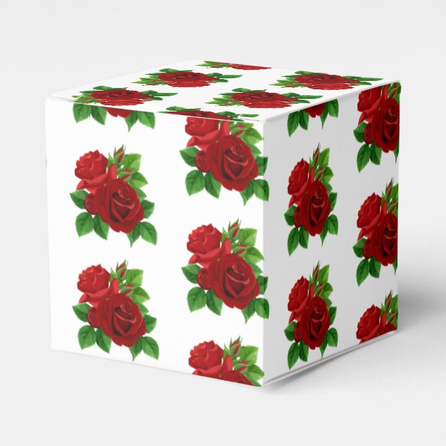 Para Regalos Caja de Favor de Boda (Costado Anverso)