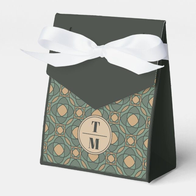 Para Regalos Caja de Favor de Boda (Front Side)