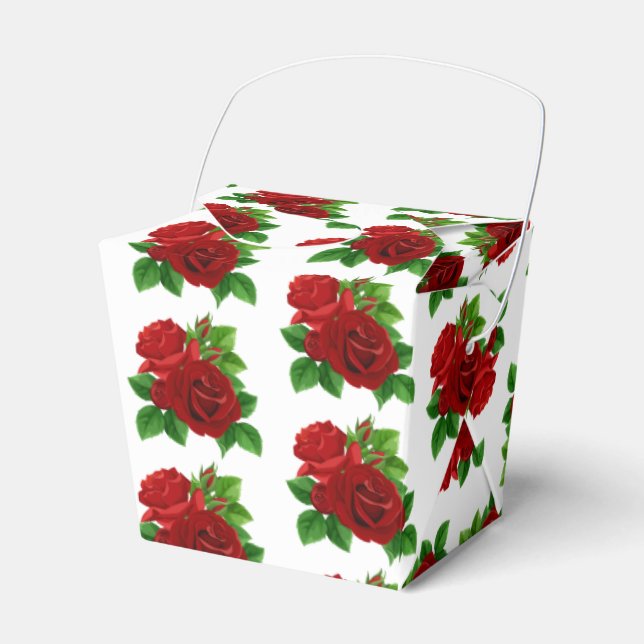 Para Regalos Caja de Favor de Boda (Front Side)