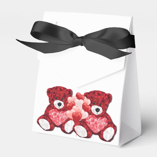 Para Regalos Caja de Favor de Boda (Front Side)