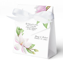 Caja de Favor de Boda Cristiano