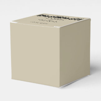 Para Regalos Caja de Favor de Boda Grabado en relieve con Flora