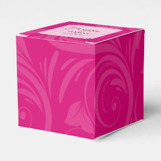 Para Regalos Caja de Favor de Bodas Gráficas Rosa