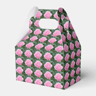 Para Regalos Caja de Favor de Capullo de Rosa Rosa