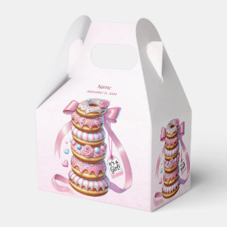Para Regalos Caja de Favor de Cinta Rosa