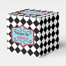 Para Regalos Caja de Favor de Circo Vintage Personalizada