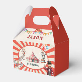 Para Regalos Caja de Favor de Cumpleaños del Carnaval Circo
