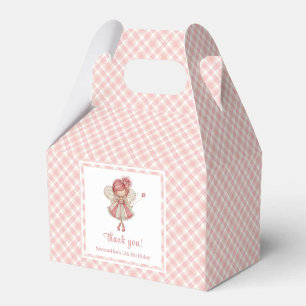 Para Regalos Caja de Favor de Cumpleaños Floral Rubor de Hada M
