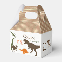 Para Regalos Caja de Favor de Dinosaurio