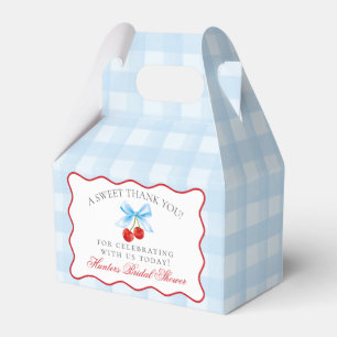 Para Regalos Caja de Favor de Ducha de Novia Cereza Dulce Coque